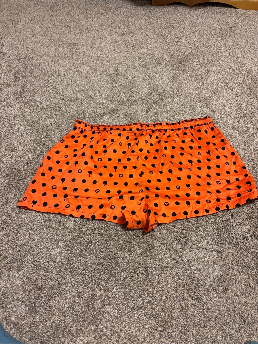 Women’s Pink Polka Dot Sleep Shorts